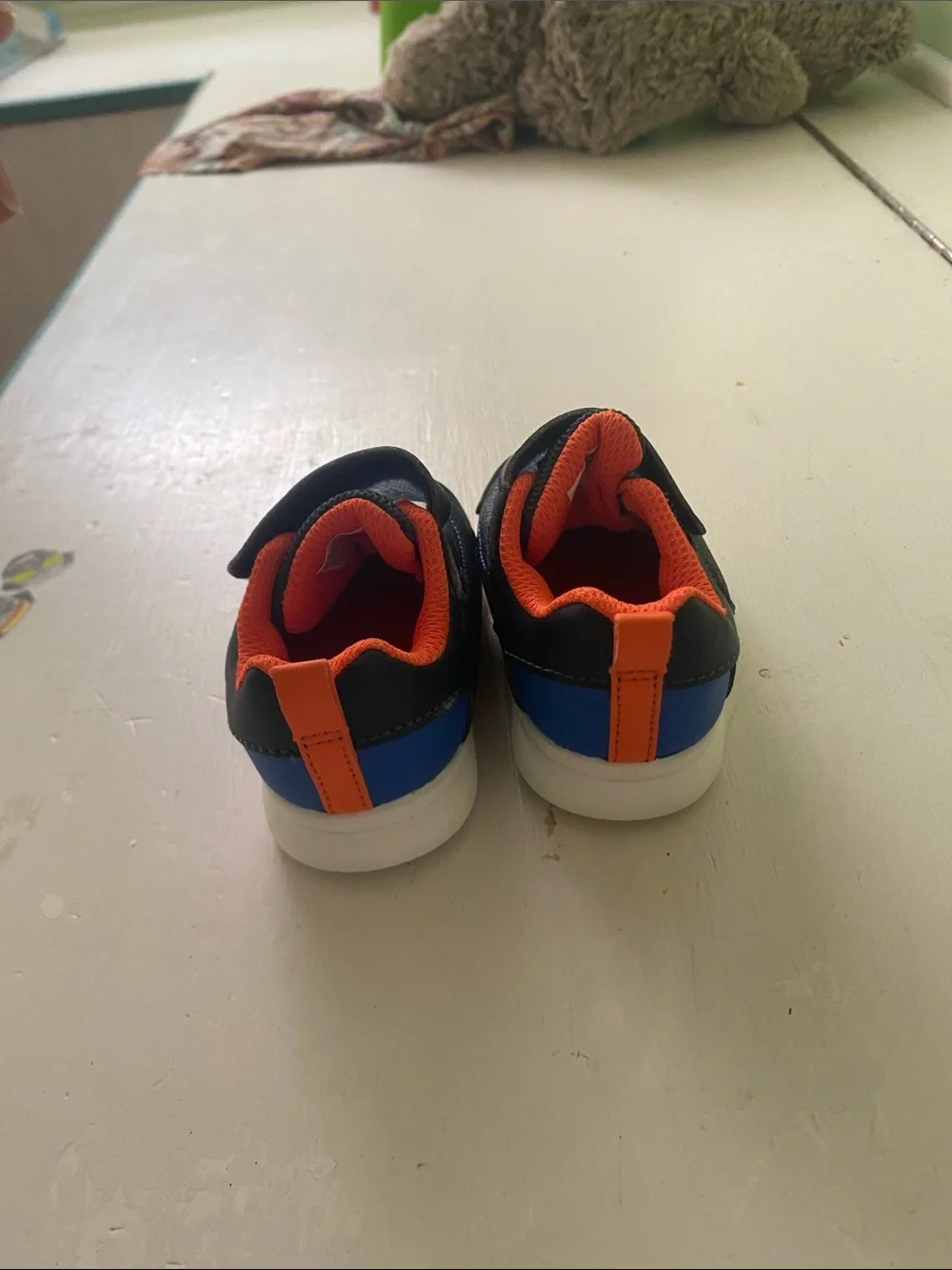 Carter's Navy and Orange Infant Athletic Sneakers